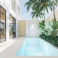 Stylish Three-Bedroom Villa with Rooftop Lounge, Close to Balangan Beach. Villas in Bali for Sale: Вилла в Баланган, Бали за 276 тыс. USD. Freehold. Предварительный просмотр фото #9