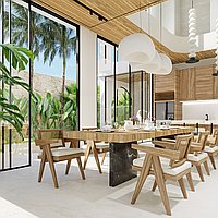 Stylish Three-Bedroom Villa with Rooftop Lounge, Close to Balangan Beach. Villas in Bali for Sale: Вилла в Баланган, Бали за 276 тыс. USD. Freehold. Предварительный просмотр фото #4