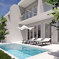 Rare Investment Opportunity: Two-Bedroom Villa on Balangan’s, Next to Prestigious Golf Course. Villas in Bali for Sale: Villa in Balangan, Bali for 149 Thousands USD. Leasehold. Preview of photo #1
