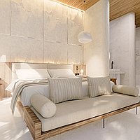 Freehold, Elegant Design Three-Bedroom Villa with Rooftop Lounge Near Balangan Beach. Villas in Bali for Sale: Villa in Balangan, Bali for 350 Thousands USD. Freehold. Preview photo #6