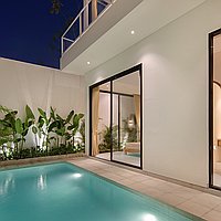 Unique Three-Bedroom Villa Featuring Rooftop Lounge and Jacuzzi, Near Balangan Beach. Villas in Bali for Sale: Villa in Balangan, Bali for 264 Thousands USD. Leasehold. Preview photo #14