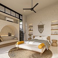 High ROI Potential: Five-Bedroom Villa with European Tropical Flair, Near Bingin Beach. Villas in Bali for Sale: Villa in Bingin, Bali for 625 Thousands USD. Leasehold. Preview photo #4