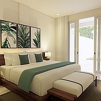Brand New Tropical European Style Three Bedroom Villa in Tumbak Bayuh. Villas in Bali for Sale: Вилла в Чангу, Бали за 270 тыс. USD. Leasehold. Предварительный просмотр фото #3