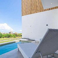Modern Two-Bedroom Villa with Stunning Rice Field Views in Tumbak Bayuh – Pererenan’s Prime Location. Villas in Bali for Sale: Villa in Canggu, Bali for 255 Thousands USD. Leasehold. Preview photo #1