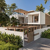 Discover three-bedroom mediterranean villa in Pererenan. Villas in Bali for Sale: Villa in Canggu, Bali for 810 Thousands USD. Leasehold. Preview photo #2