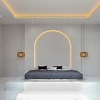 Two-Bedroom Mediterranean Villa with Rice Field Scenery in Canggu. Villas in Bali for Sale: Вилла в Чангу, Бали за 239 тыс. USD. Leasehold. Предварительный просмотр фото #6