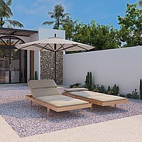 Two-Bedroom Mediterranean Villa with Rice Field Scenery in Canggu. Villas in Bali for Sale: Вилла в Чангу, Бали за 239 тыс. USD. Leasehold. Предварительный просмотр фото #12