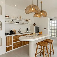 One bedroom mediterranean villa in Tumbak Bayuh. Villas in Bali for Sale: Вилла в Чангу, Бали за 169 тыс. USD. Leasehold. Предварительный просмотр фото #10