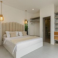One bedroom mediterranean villa in Tumbak Bayuh. Villas in Bali for Sale: Вилла в Чангу, Бали за 169 тыс. USD. Leasehold. Предварительный просмотр фото #11