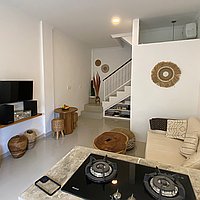Three One-Bedroom Modern Apartment Townhouse-Style Units in Pererenan. Villas in Bali for Sale: Вилла в Чангу, Бали за 144 тыс. USD. Leasehold. Предварительный просмотр фото #4