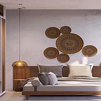 Freehold gated estate four-bedroom villa in Canggu . Villas in Bali for Sale: Villa in Canggu, Bali for 491 Thousands USD. Freehold. Preview photo #5