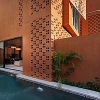 Unique brick accent design 2-bedroom villa in Batu Bolong . Villas in Bali for Sale: Вилла в Чангу, Бали за 288 тыс. USD. Leasehold. Предварительный просмотр фото #1