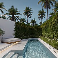 Promising ROI Opportunity: Sophisticated High-End Three-Bedroom Villa Near Berawa Beach. Villas in Bali for Sale: Villa in Canggu, Bali for 690 Thousands USD. Leasehold. Preview photo #1