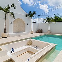 Luxurious Mediterranean-Style Four-Bedroom Villa with Rooftop Lounge in Tumbak Bayuh- 2473. Villas in Bali for Sale: Villa in Canggu, Bali for 520 Thousands USD. Leasehold. Preview photo #1