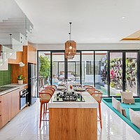 Elegant living with rice field views in Padonan. Villas in Bali for Sale: Вилла в Чангу, Бали за 217 тыс. USD. Leasehold. Предварительный просмотр фото #4