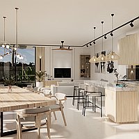 Stunning Ocean And River View 5 Bedroom Villa In Pererenan. Villas in Bali for Sale: Villa in Canggu, Bali for 1650 Thousands USD. Leasehold. Preview photo #2