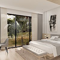 Stunning Ocean And River View 5 Bedroom Villa In Pererenan. Villas in Bali for Sale: Villa in Canggu, Bali for 1650 Thousands USD. Leasehold. Preview photo #5