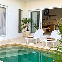 Now Selling Brand New. Villas in Bali for Sale: Вилла в Чангу, Бали за 159 тыс. USD. Leasehold. Предварительный просмотр фото #1