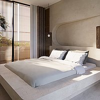 Charming Mediterranean-Style Four Bedroom Villa with Rooftop Bar and Plunge Pool, Canggu. Villas in Bali for Sale: Вилла в Чангу, Бали за 630 тыс. USD. Leasehold. Предварительный просмотр фото #11