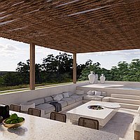 Charming Mediterranean-Style Four Bedroom Villa with Rooftop Bar and Plunge Pool, Canggu. Villas in Bali for Sale: Вилла в Чангу, Бали за 630 тыс. USD. Leasehold. Предварительный просмотр фото #17