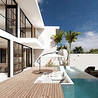 Superbly Designed Leasehold Two-Bedroom Villa in Canggu. Villas in Bali for Sale: Villa in Canggu, Bali for 262 Thousands USD. Leasehold. Preview photo #2