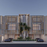 Exclusive Three Bedroom Townhouse Villa in the Heart of Canggu. Villas in Bali for Sale: Вилла в Чангу, Бали за 390 тыс. USD. Leasehold. Предварительный просмотр фото #1