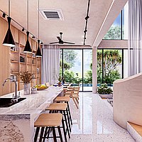 Exclusive Three Bedroom Townhouse Villa in the Heart of Canggu. Villas in Bali for Sale: Вилла в Чангу, Бали за 390 тыс. USD. Leasehold. Предварительный просмотр фото #8