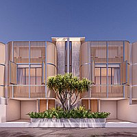 Modern Living Awaits: Enchanting Off-plan Two Bedroom Townhouse Villa in Canggu. Villas in Bali for Sale: Вилла в Чангу, Бали за 340 тыс. USD. Leasehold. Предварительный просмотр фото #1
