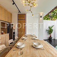 Modern Boho Style Villa In Berawa. Villas in Bali for Sale: Villa in Canggu, Bali for 356 Thousands USD. Leasehold. Preview of photo #1