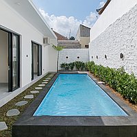 Scandinavian Minimalist Designed Two-Bedroom Villa in Canggu. Villas in Bali for Sale: Вилла в Чангу, Бали за 123 тыс. USD. Leasehold. Предварительный просмотр фото #12