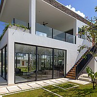 Incredible Five-Bedroom Villa built by Well-Known Architects with Splendid Views, in Canggu. Villas in Bali for Sale: Villa in Canggu, Bali for 2250 Thousands USD. Leasehold. Preview photo #3