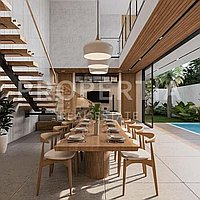 Amazing Contemporary Family Villa In Tiying Tutul. Villas in Bali for Sale: Вилла в Чангу, Бали за 521 тыс. USD. Freehold. Предварительный просмотр фото #1
