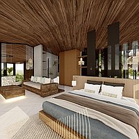 Iconic high quality five bedroom villa in Pererenan. Villas in Bali for Sale: Вилла в Чангу, Бали за 1486 тыс. USD. Leasehold. Предварительный просмотр фото #13