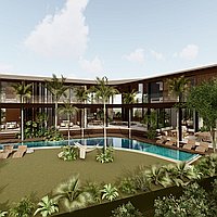 Iconic high quality five bedroom villa in Pererenan. Villas in Bali for Sale: Вилла в Чангу, Бали за 1486 тыс. USD. Leasehold. Предварительный просмотр фото #8