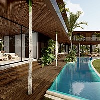 Iconic high quality five bedroom villa in Pererenan. Villas in Bali for Sale: Вилла в Чангу, Бали за 1486 тыс. USD. Leasehold. Предварительный просмотр фото #9