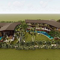Iconic high quality five bedroom villa in Pererenan. Villas in Bali for Sale: Вилла в Чангу, Бали за 1486 тыс. USD. Leasehold. Предварительный просмотр фото #7