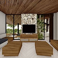 Iconic high quality five bedroom villa in Pererenan. Villas in Bali for Sale: Вилла в Чангу, Бали за 1486 тыс. USD. Leasehold. Предварительный просмотр фото #12