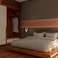 Modern Architectural 2 Bedroom Villa, Stunning Design. Villas in Bali for Sale: Villa in Canggu, Bali for 480 Thousands USD. Leasehold. Preview photo #4