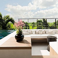 Serene living, stunning views and lucrative investment potential in Pererenan await!. Villas in Bali for Sale: Вилла в Чангу, Бали за 615 тыс. USD. Leasehold. Предварительный просмотр фото #9