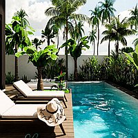 Serene living, stunning views and lucrative investment potential in Pererenan await!. Villas in Bali for Sale: Вилла в Чангу, Бали за 615 тыс. USD. Leasehold. Предварительный просмотр фото #2