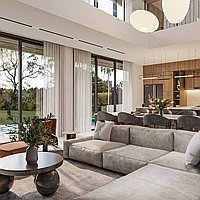 Pererenan's exclusive riverside villa. Villas in Bali for Sale: Villa in Canggu, Bali for 846 Thousands USD. Leasehold. Preview photo #3