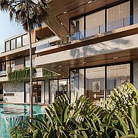 Pererenan's exclusive riverside villa. Villas in Bali for Sale: Villa in Canggu, Bali for 846 Thousands USD. Leasehold. Preview photo #1