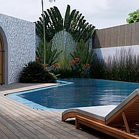 Luxurious oasis in the heart of Batu Bolong. Villas in Bali for Sale: Вилла в Чангу, Бали за 1288 тыс. USD. Freehold. Предварительный просмотр фото #3