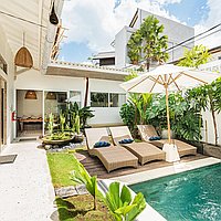 Enchanting 3-bedroom villa in prime area of Berawa. Villas in Bali for Sale: Вилла в Чангу, Бали за 215 тыс. USD. Leasehold. Предварительный просмотр фото #3