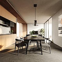 Choice of Two Stunningly Designed Three-Bedroom Freehold Villa in Central Berawa Locale. Villas in Bali for Sale: Вилла в Чангу, Бали за 724 тыс. USD. Freehold. Предварительный просмотр фото #6