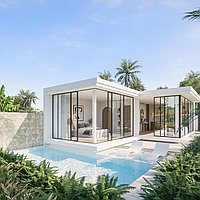 Exquisite 1-bedroom off-plan villa near Seseh beach. Villas in Bali for Sale: Villa in Canggu, Bali for 205 Thousands USD. Leasehold. Preview of photo #1