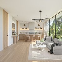 Exquisite 1-bedroom off-plan villa near Seseh beach. Villas in Bali for Sale: Villa in Canggu, Bali for 205 Thousands USD. Leasehold. Preview photo #1