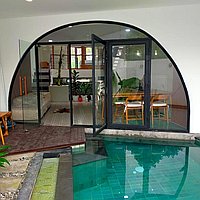 Modern split-level 3-bedroom villa with rooftop terrace in Cepaka. Villas in Bali for Sale: Вилла в Чангу, Бали за 267 тыс. USD. Freehold. Предварительный просмотр фото #1
