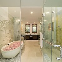 Elegant villa estate with stunning rice field views in Tumbak Bayuh. Villas in Bali for Sale: Вилла в Чангу, Бали за 1346 тыс. USD. Leasehold. Предварительный просмотр фото #11
