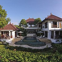 Elegant villa estate with stunning rice field views in Tumbak Bayuh. Villas in Bali for Sale: Вилла в Чангу, Бали за 1346 тыс. USD. Leasehold. Предварительный просмотр фото #1